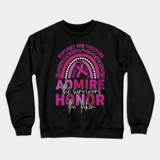 Support Fighters Admire Survivors Honor Taken Awareness Crewneck Sweatshirt